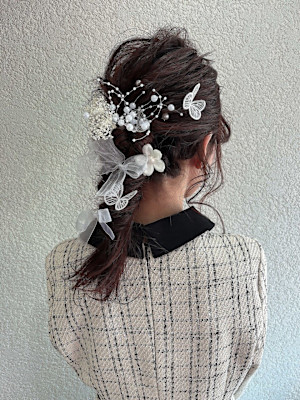 編みおろしヘアセット成増地下鉄成増大山