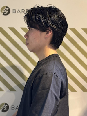 ワンカールパーマスタイル