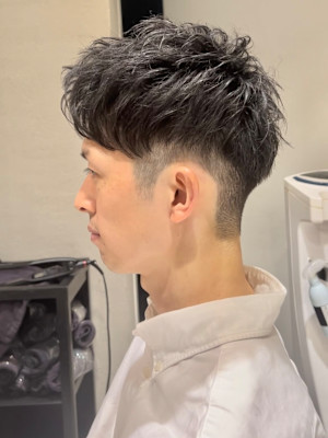 爽やか　大人　髪型　男性　美容室　銀座　東京　メンズカット
