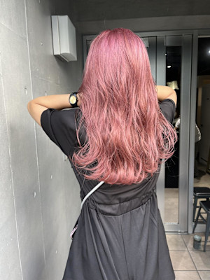 ミルクティーベージュ　グレージュ　ピンクベージュ　ピンク