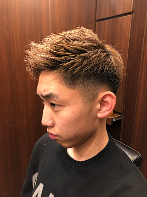 ショートツイストパーマ