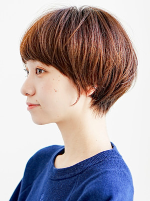 大人丸みショート