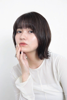 外ハネボブ　チョコレートブラウン