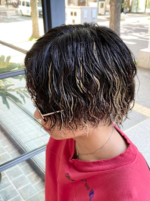 ハイライトパーマ