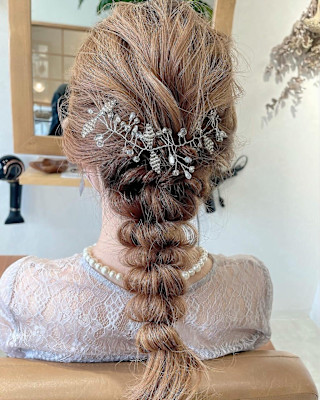  ROYパーティ用ヘアアレンジ