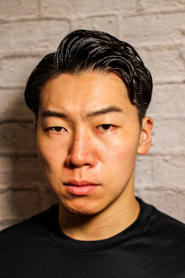 ツーブロック刈り上げ×形状記憶パーマ