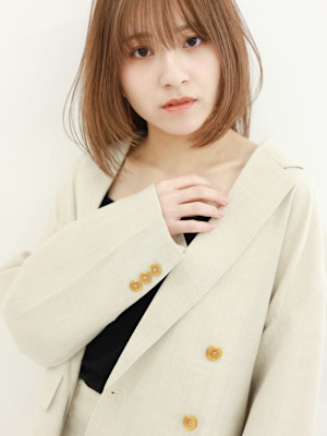 【 AINM】 シアーカラー/セミディ/ナチュラルレイヤー