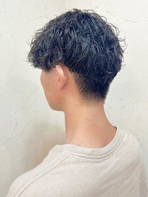【Reir_下北沢】*メンズパーマ＋マッシュ＋刈り上げ*