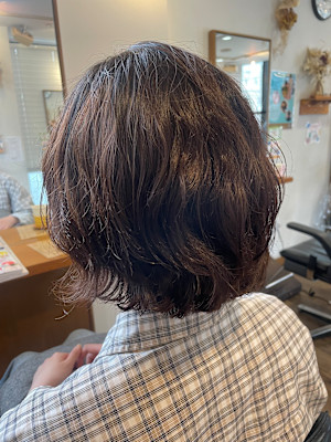 〈江戸 桃海〉ボブ/パーマ/ボブパーマ/外ハネパーマ/吉祥寺