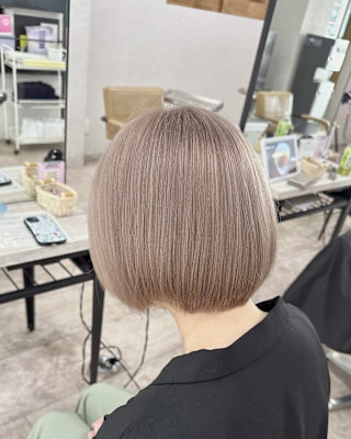 ミルクティーベージュハイトーンカラー成増地下鉄成増大山