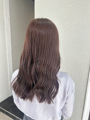 ピンクブラウンショコラカラー成増地下鉄成増大山