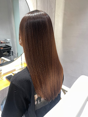 "髪質改善で叶える" 自然にまとまる美髪『銀座/個室』