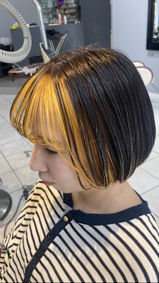 フェイスフレミングインナーカラー