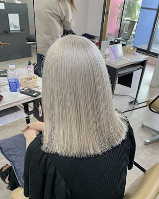 ホワイトベージュハイトーンカラー成増地下鉄成増大山