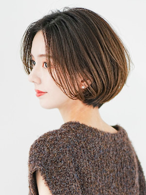 大人丸みショート