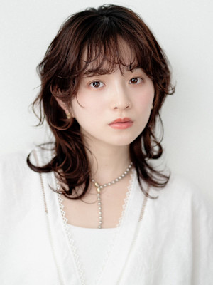 ニュアンスパーマ×ナチュラルウルフ