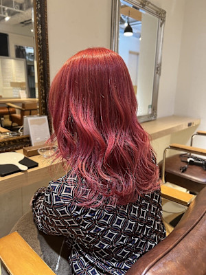 チェリー × ピンク