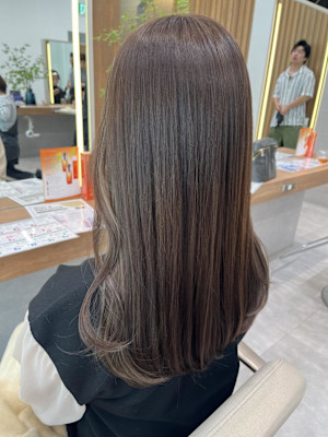 ブリーチなしベージュ