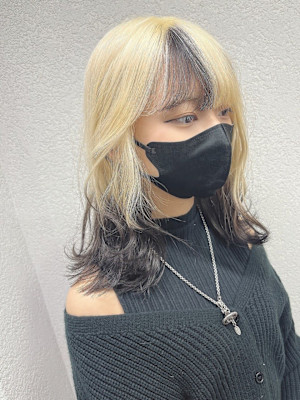 ブロンドカラーグラデーション成増地下鉄成増大山