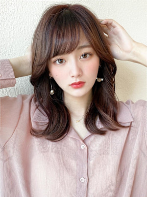 美髪/髪質改善/韓国/切りっぱなしボブ/フェイスレイヤー