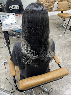 ホワイトインナーカラー成増地下鉄成増大山