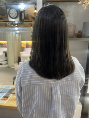 サラサラストレート