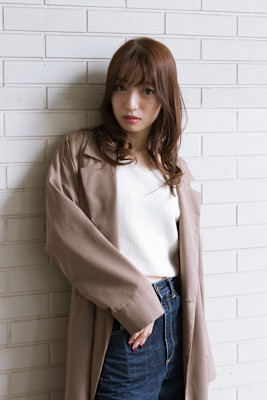 #セミロング#2024#グレージュ