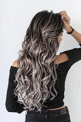 ホワイトカラーエクステグラデーション成増地下鉄成増大山