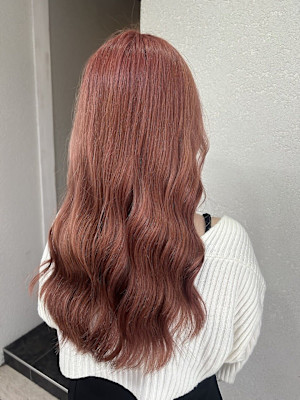 ピンクベージュカラー成増地下鉄成増大山