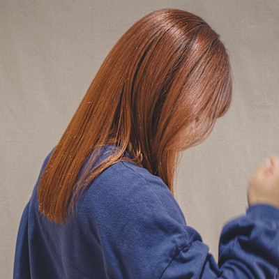 ◎オレンジカラー　◎ケアブリーチカラー　