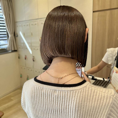 姫カットカールセミディシアーカラー