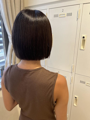 姫カットカールセミディシアーカラー