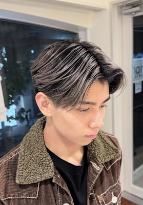 シャドールーツで作るメンズバレイヤージュ