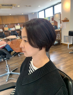 〈新垣　拓未〉似合わせ小顔カット＋イルミナカラー