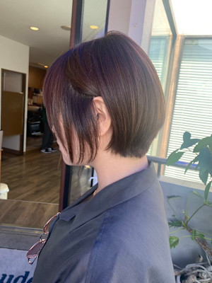 〈新垣　拓未〉似合わせ小顔カット＋イルミナカラー