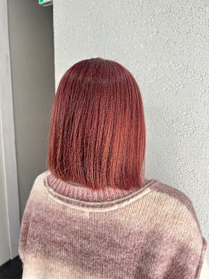 レッドピンクボブ成増地下鉄成増大山