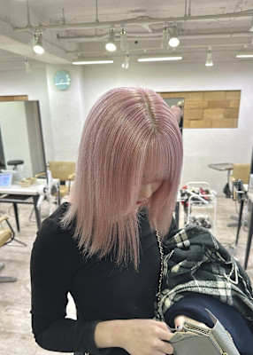 ペールピンクハイトーンピンク成増地下鉄成増大山