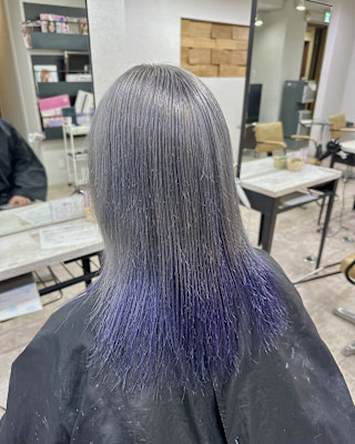 グレーカラーラベンダーブルー成増地下鉄成増大山