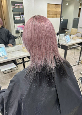 ラベンダーピンクハイトーンピンク成増地下鉄成増大山