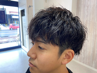【髪仕度CORE／札幌市東区】メンズダウンパーマ