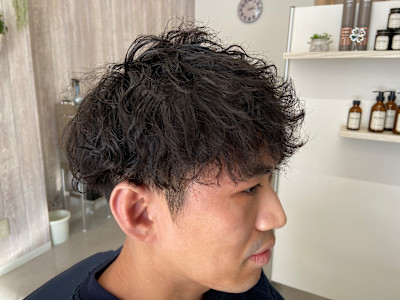 【髪仕度CORE／札幌市東区】メンズパーマ