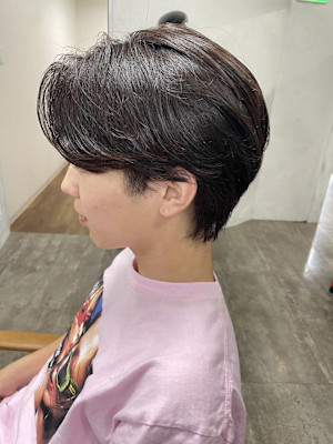 マッシュウルフメンズショート成増地下鉄成増大山