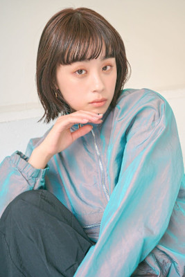 ボブ×ワイドバング