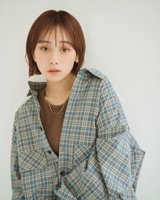 切りっぱなしボブ