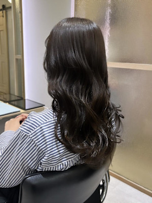 暗髪カラー♪