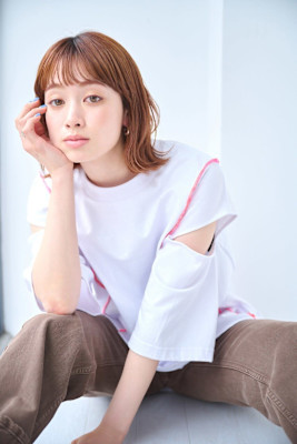 相性抜群ワイドバングとスリークボブ