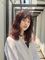 【U-fu】大人かわいい/暖色系ピンクブラウンカラー