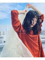 U-fu×ロングパーマスタイル