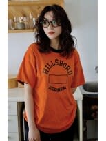 黒髪ナチュラルパーマ