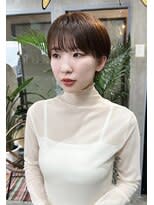 大人かわいいショートスタイル/マッシュショート